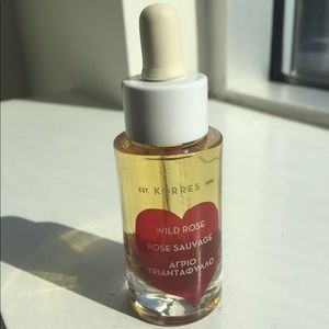 korres wild rose vitamin c active brightening oil